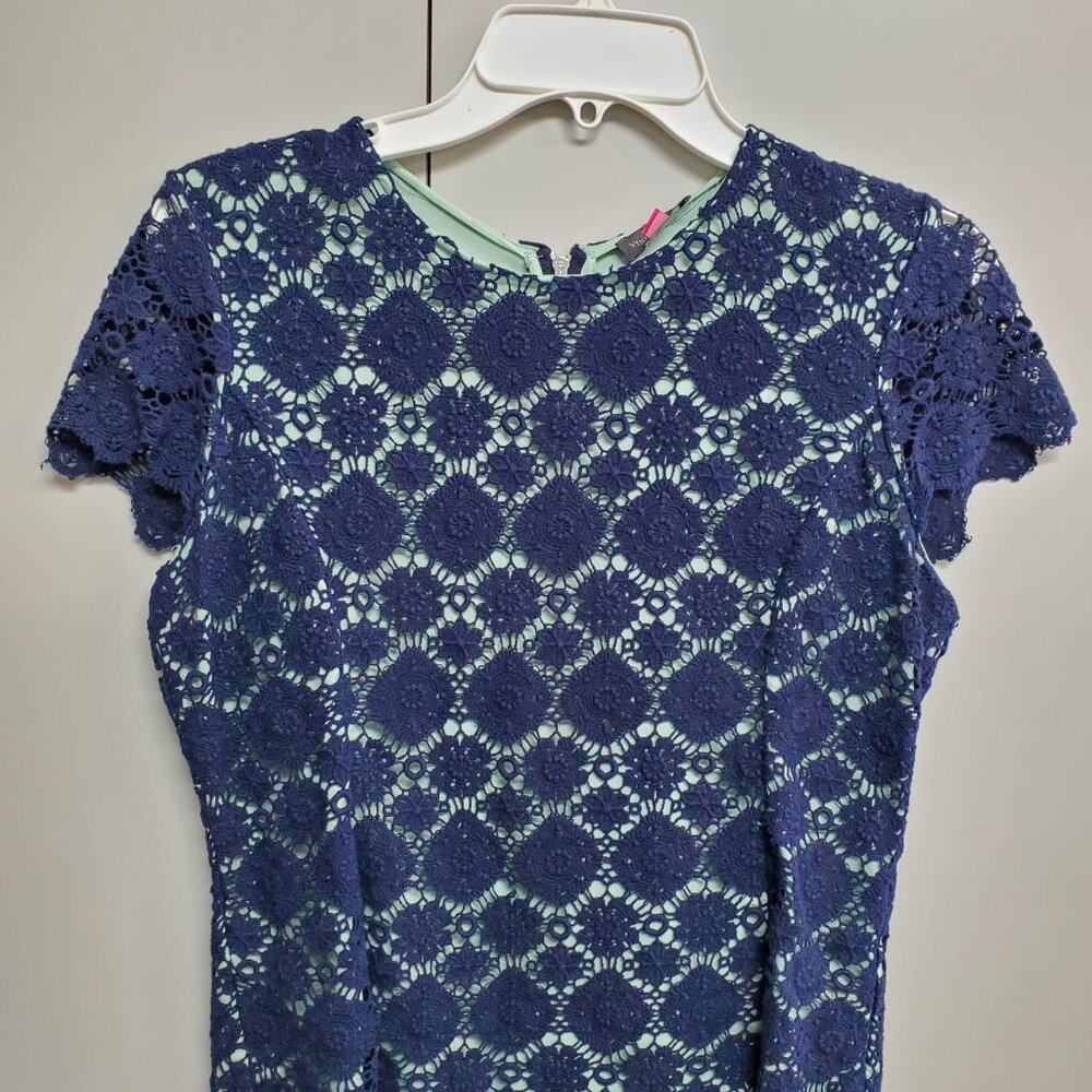 Vince Camuto Lace Crochet Top